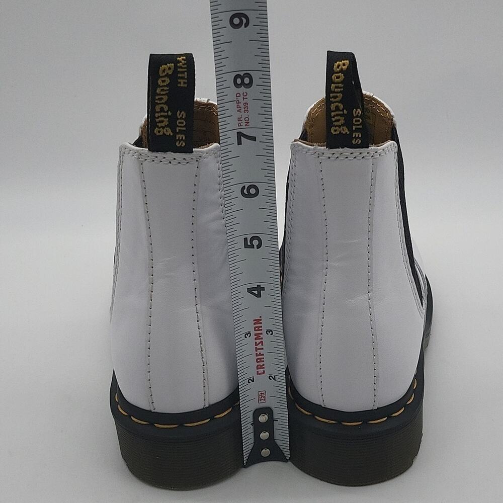 Dr. Martens Women's Chelsea Boots White Color Size 6 - Picture 7 of 11